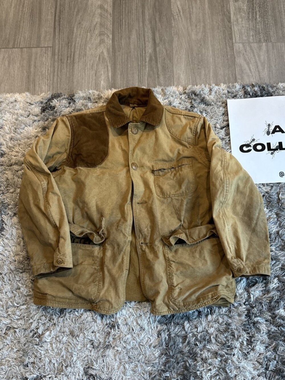 American Field 60S 70S Shooting Marksman Hunting Jacket American Trim